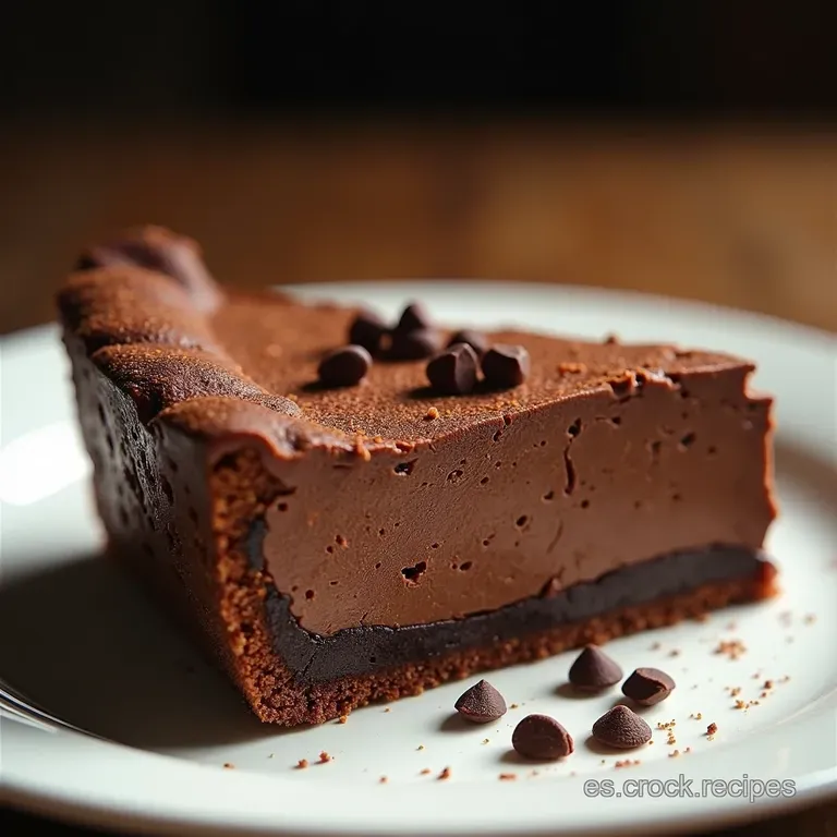 Tarta Fudgy de Chocolate Triple Un Viaje a la Gloria Cacaotera