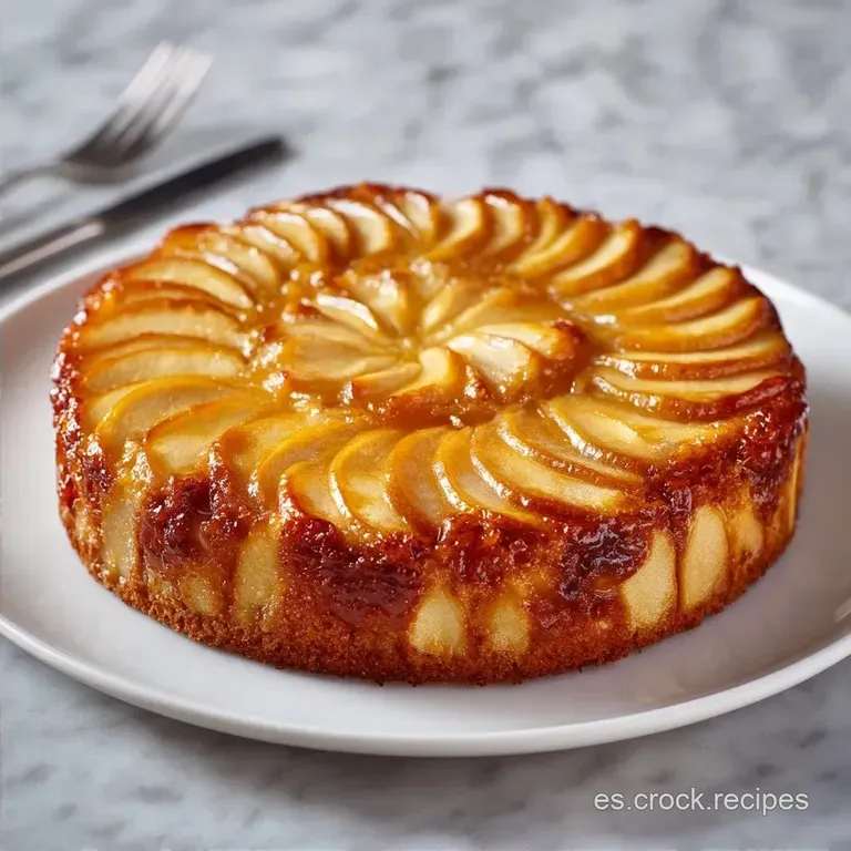 Tarta Invisible de Manzana: Textura Aterciopelada