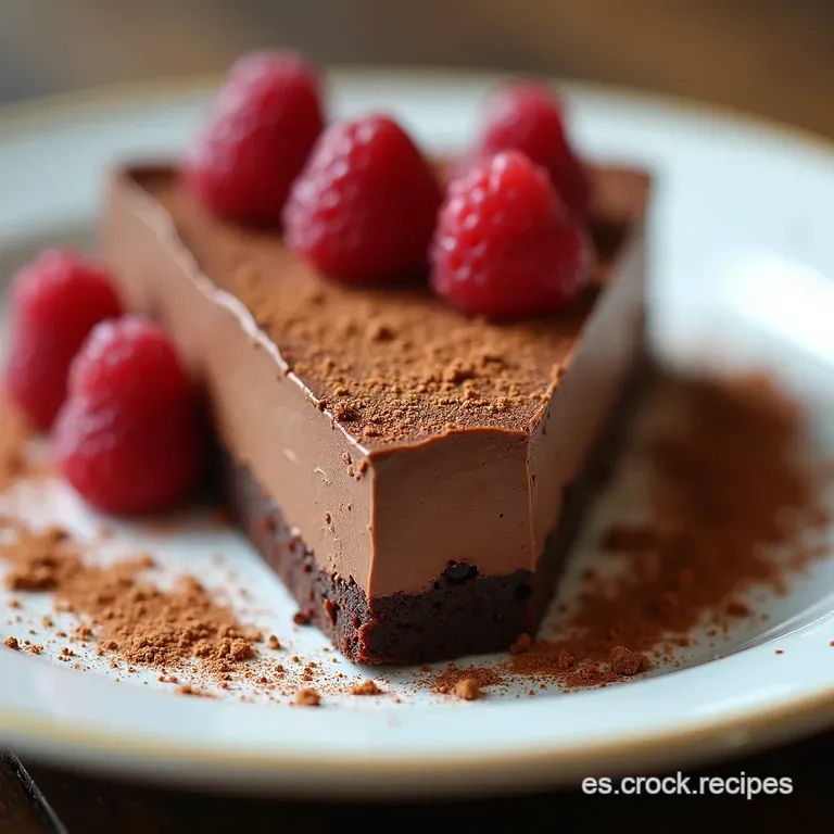 Tarta Mousse de Chocolate El Placer Supremo