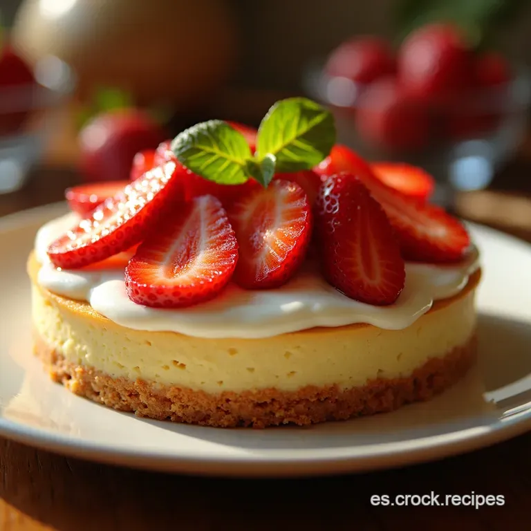 Tarta De La Abuela Base Crujiente Crema Sedosa Y Fresas De Huerta presentation