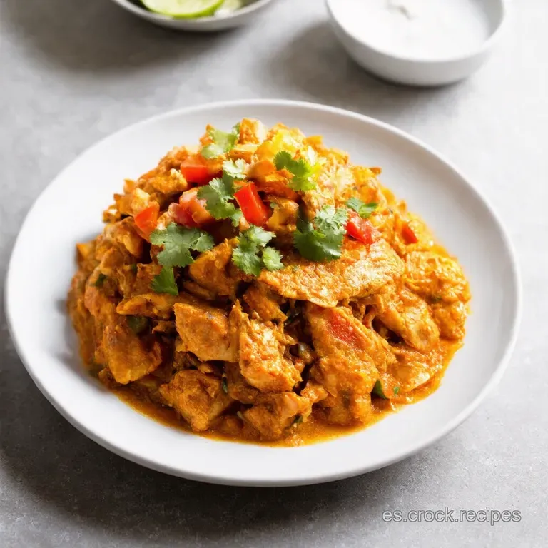 Tinga de Pollo Aut&eacute;ntica