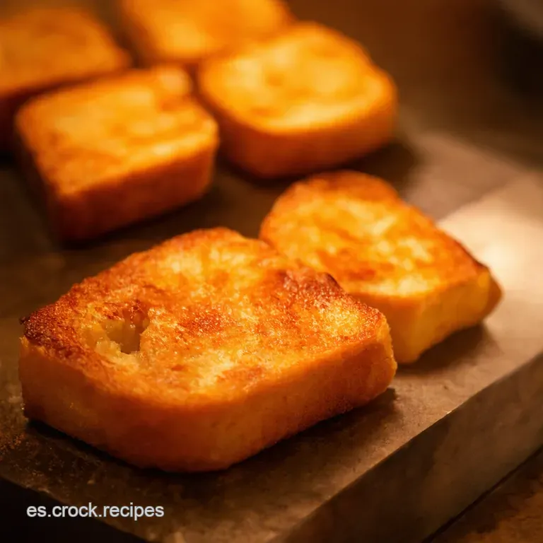 Torrijas Al Horno Receta Tradicional Saludable presentation