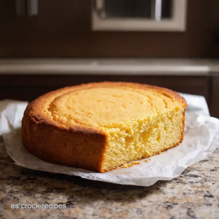 Torta De Naranja M&aacute;gica Sin Horno Y Con 4 Ingredientes presentation