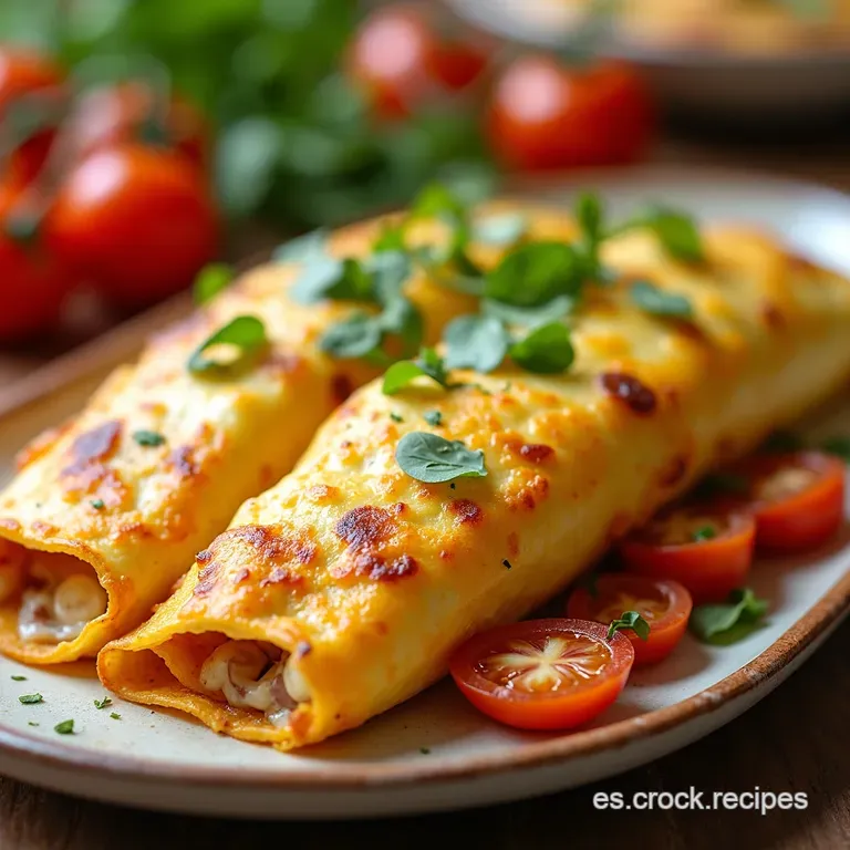 Tortilla de Patatas con Queso Fundido