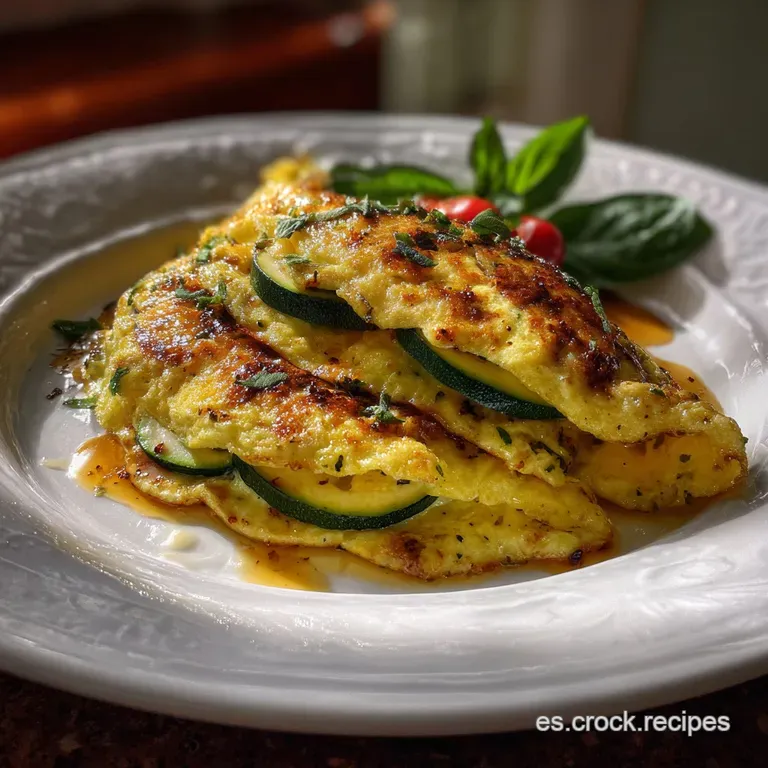 Tortilla De Zapallitos Recetasargentinasnet: La Clave Para No Desarmar presentation