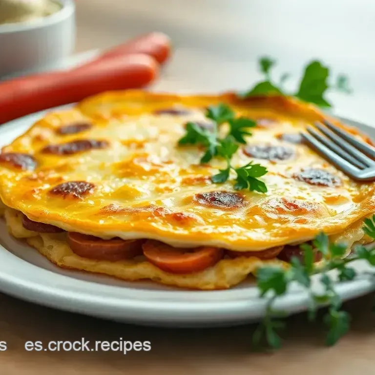 Tortilla Espa&ntilde;ola con Chorizo y Pimientos del Piquillo